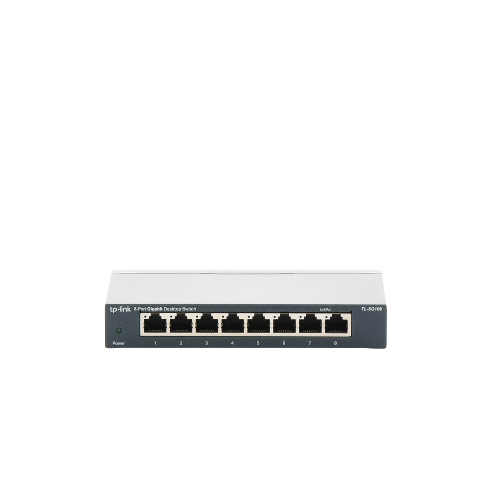 8-Port 10/100/1000 Mbps Unmanaged Gigabit Switch