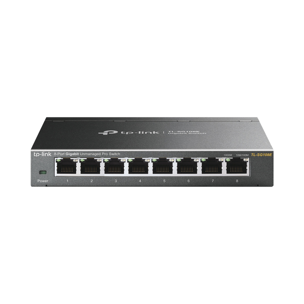 Switch Easy Smart de 8 puertos 10/100/1000 Mbps