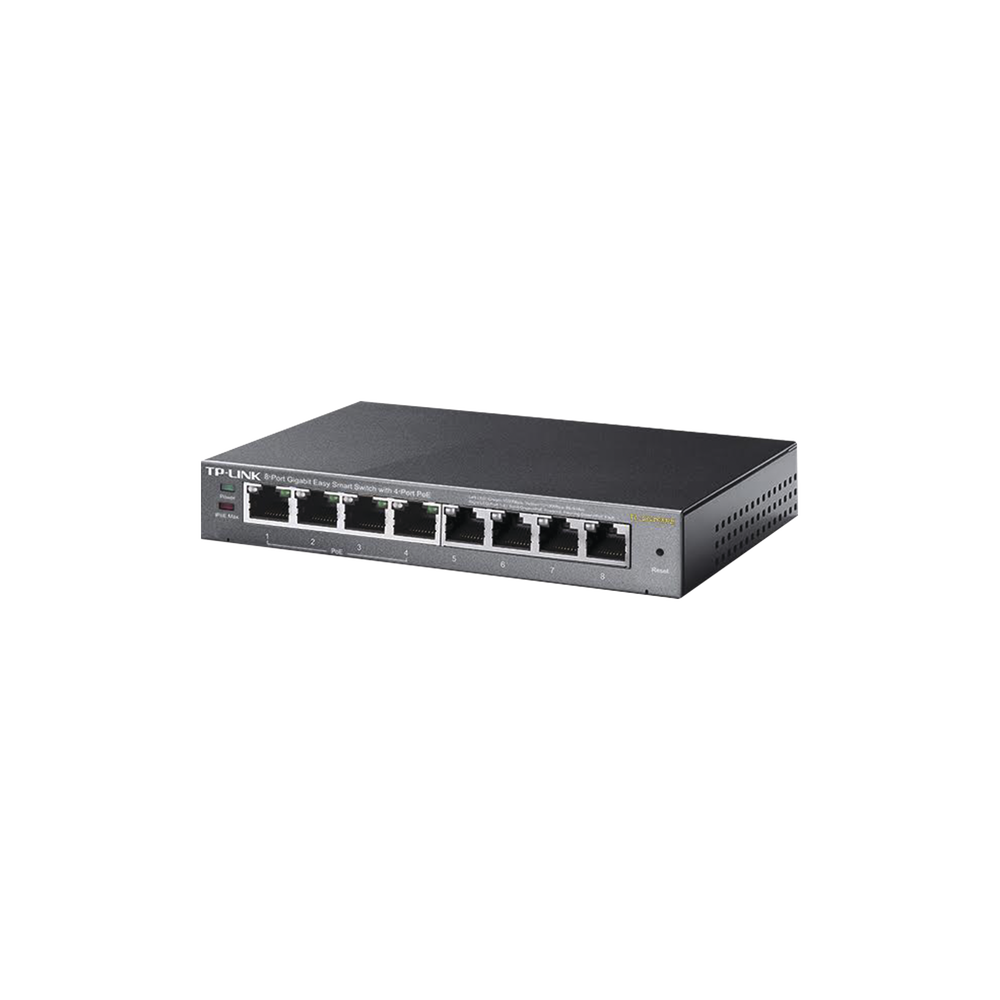 Easy Smart Switch PoE JetStream, 8 ports 10/100/1000 Mbps 55 W