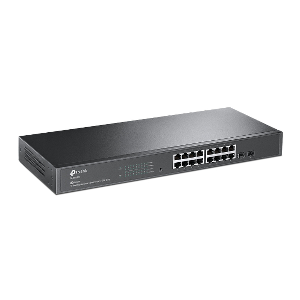 JetStream SDN Managed Switch 16 ports 10/100/1000 Mbps + 2 SFP ports, centralized management OMADA SDN