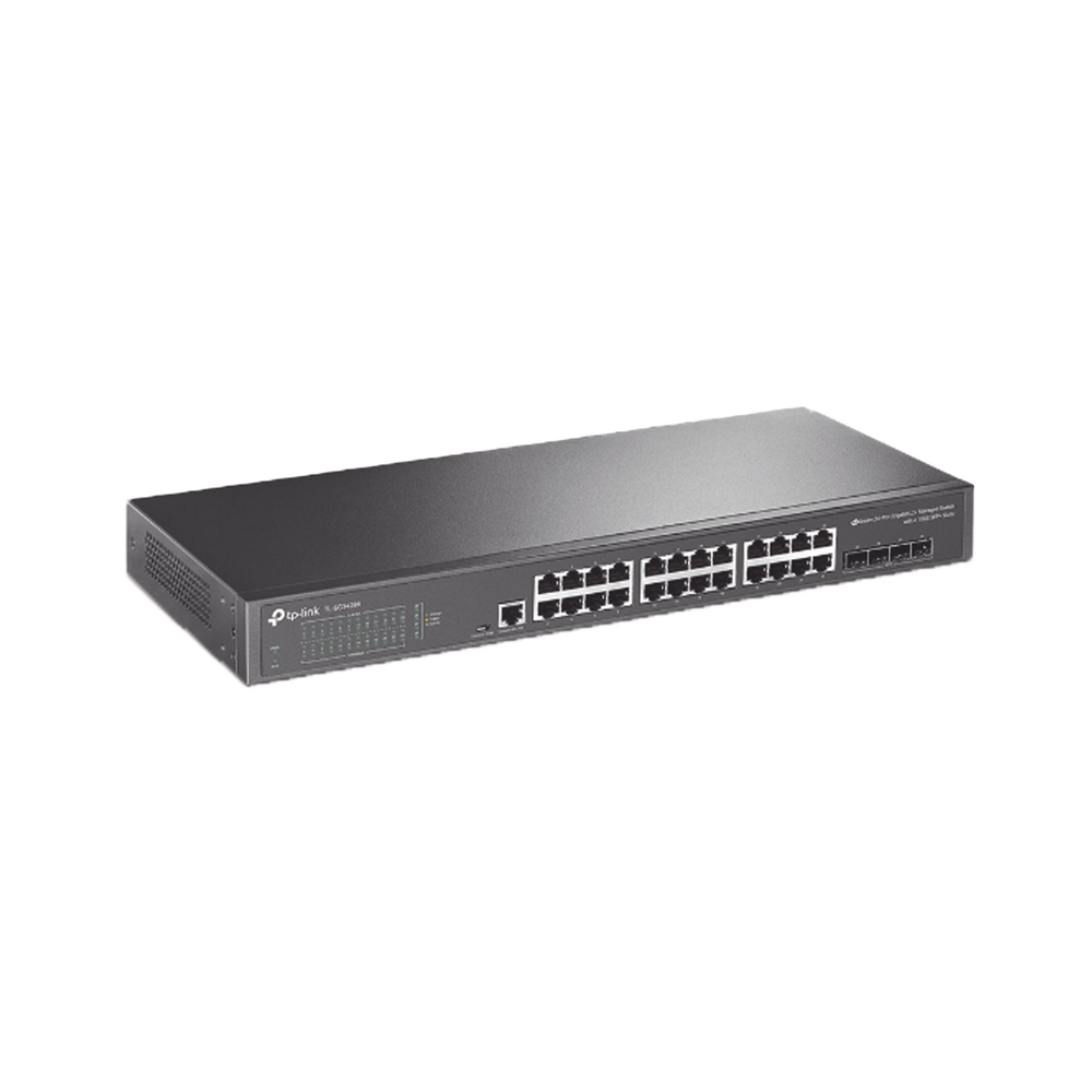 JetStream SDN Managed Switch 24 ports 10/100/1000 Mbps + 4 SFP+ ports, centralized management OMADA SDN