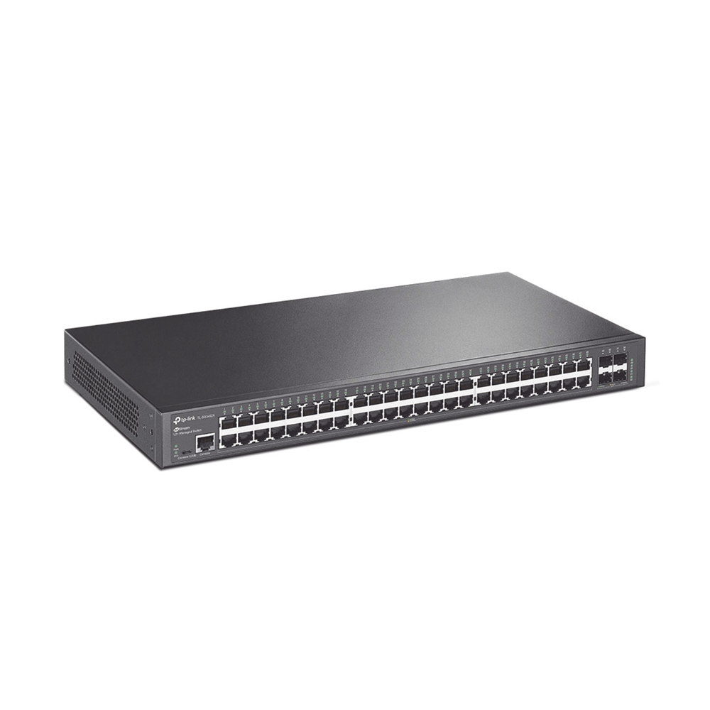 JetStream SDN Managed PoE+ Switch 28 ports 10/100/1000 Mbps + 4 SFP ports, 24 PoE ports, 384W, centralized management OMADA SDN