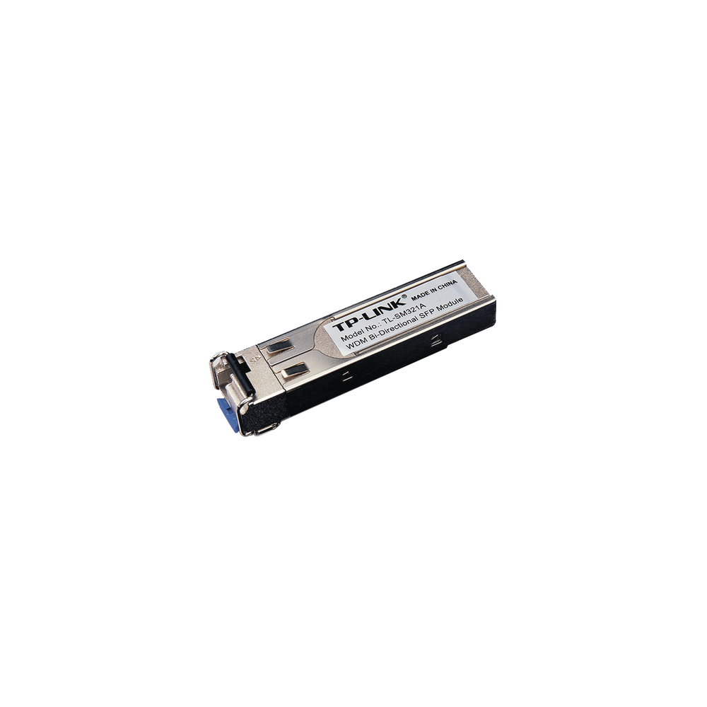 Transceptor mini-GBIC SFP Bi-Direccional Monomodo 1000X, Distancia 10 KM, conector LC (requiere TL-SM321B para enlazar)