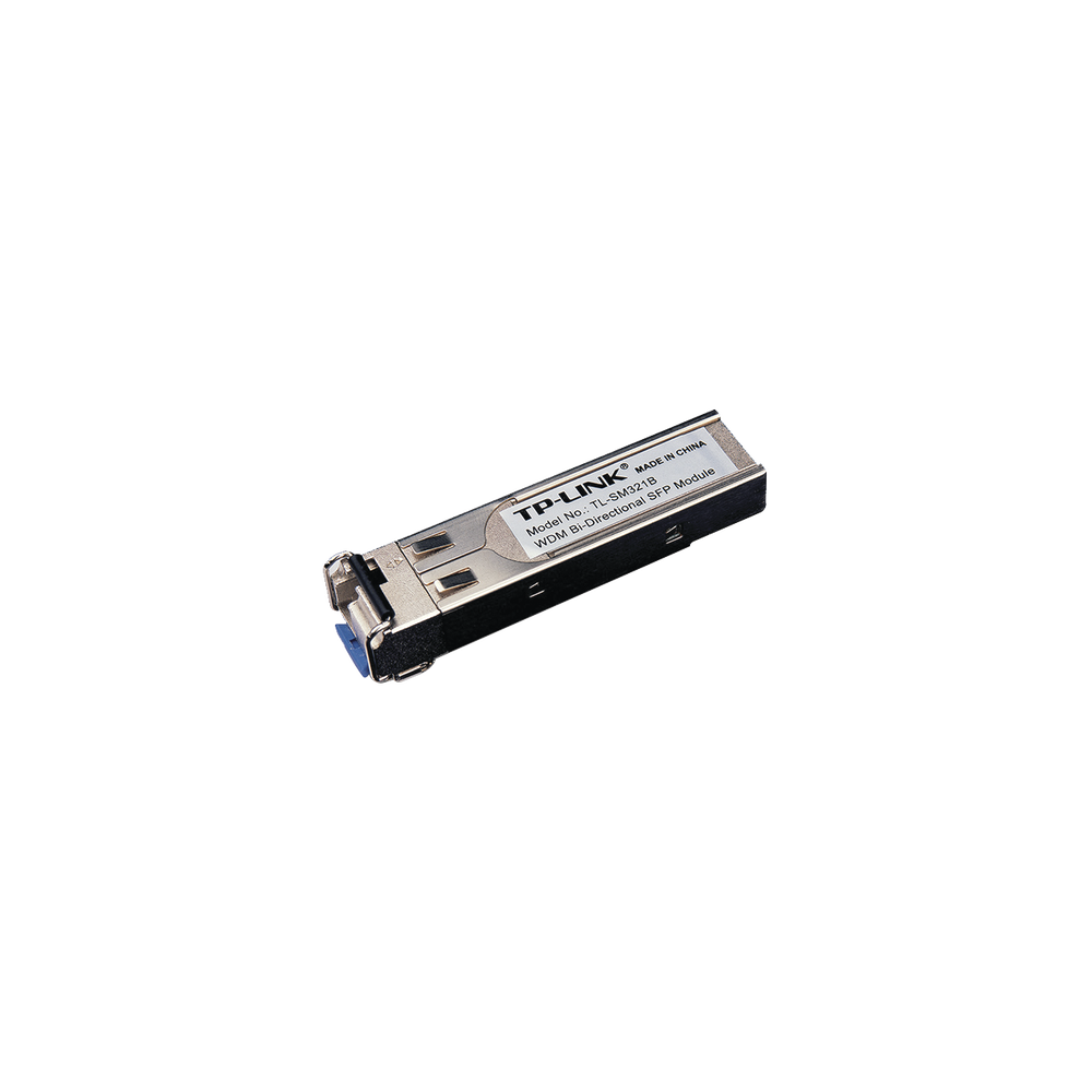 Transceptor mini-GBIC SFP Bi-Direccional Monomodo 1000X, Distancia 10 KM, conector LC (requiere TL-SM321A para enlazar)