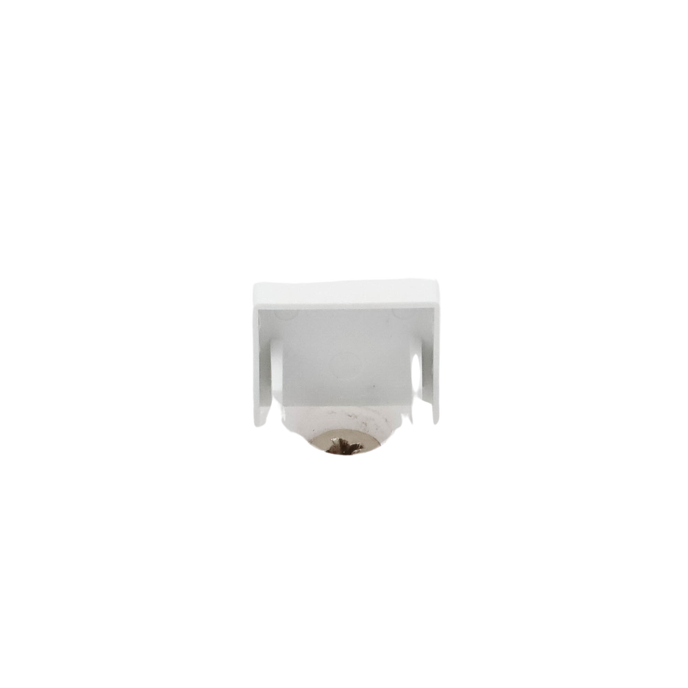 Tapa final color blanco de PVC auto extinguible, para canaleta TMK1720 (5290-02001)