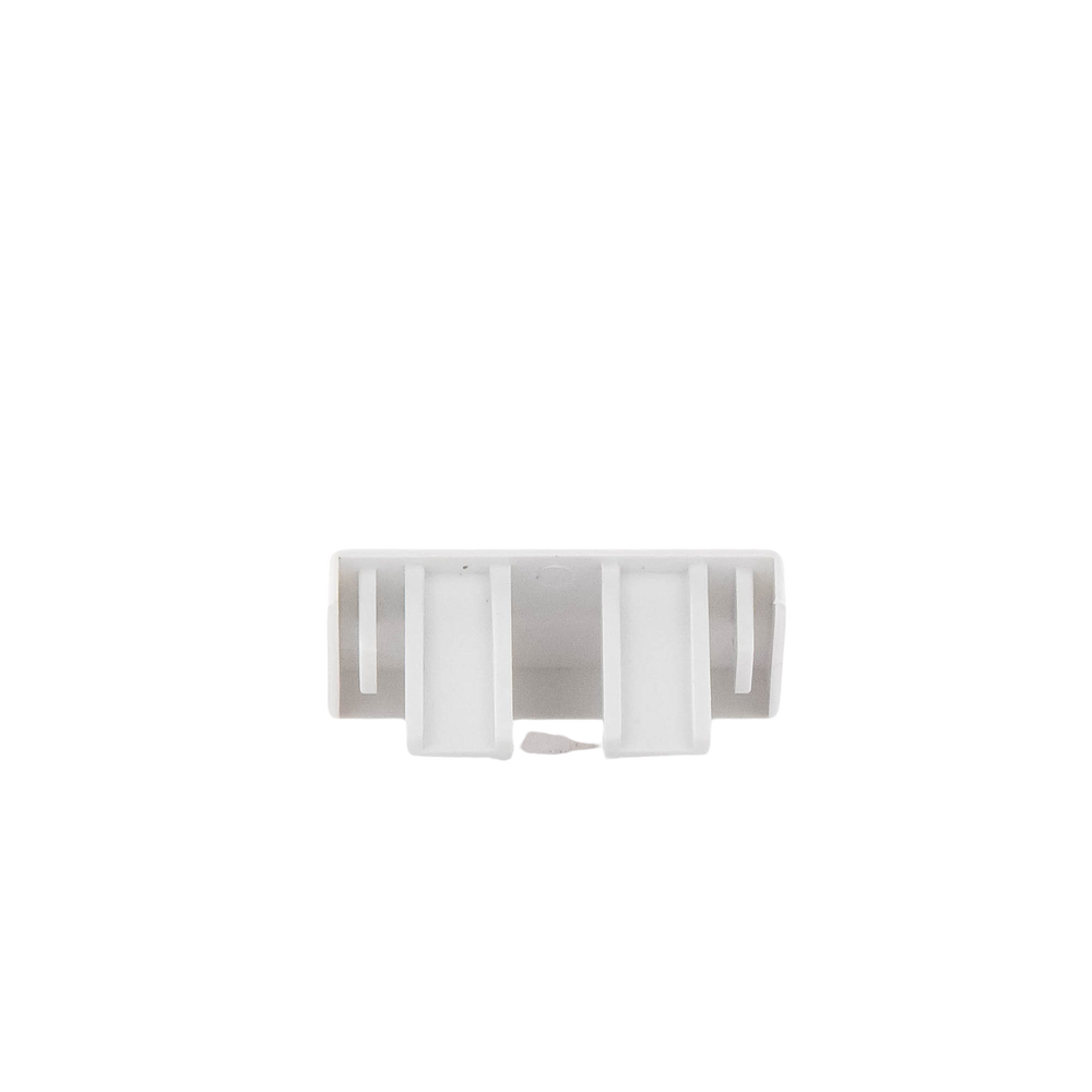 Tapa final color blanco de PVC auto extinguible, para canaleta TMK1735, TMK1735SD (5390-02001)