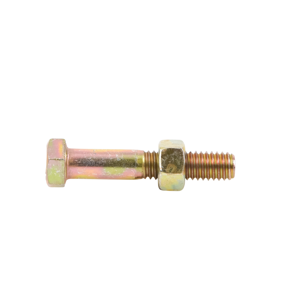 Paquete de 6 Tornillos Grado 5 con Tuercas Tropicalizadas de 3/8" x 2".