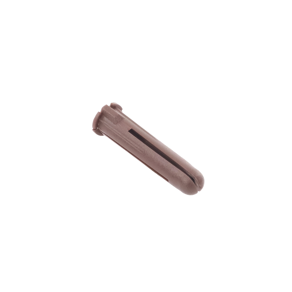 Taquete cafe 5/16" para tornillo 10mm x 1 3/4" (100pzs) (1104-04100)