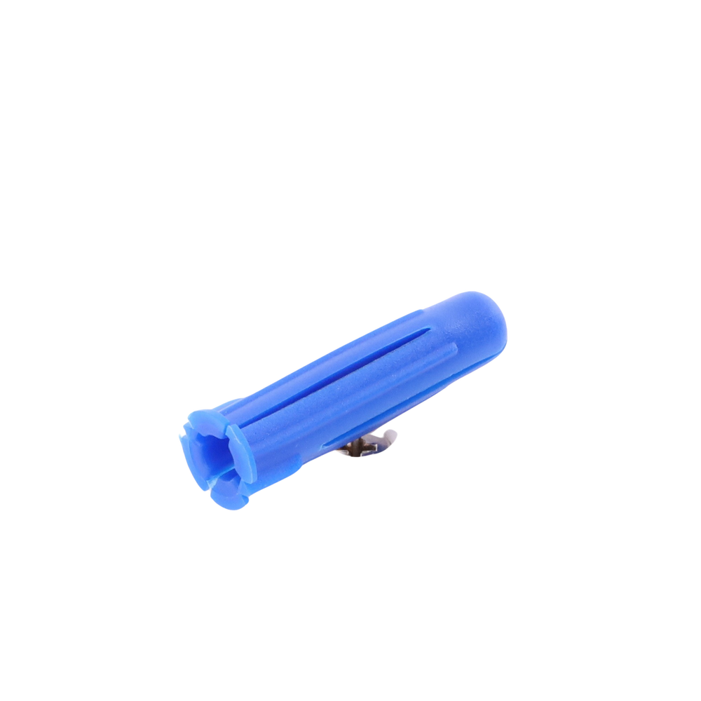 Taquete azul 3/8" para tornillo 12mm x 2" (100pzs) (1105-05100)