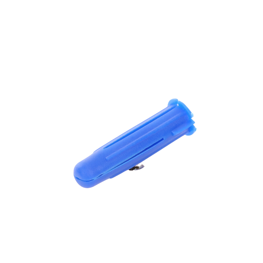 Taquete azul 3/8" para tornillo 12mm x 2" (100pzs) (1105-05100)