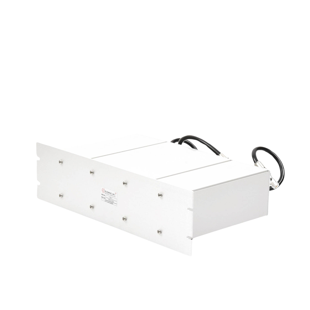 Duplexer Compacto Pasa Banda-Rechazo de Banda, 148-174 MHz, 4Cav.(4" por Lado) 600 kHz, 1.5 dB, 350 Watt, N Hembras.