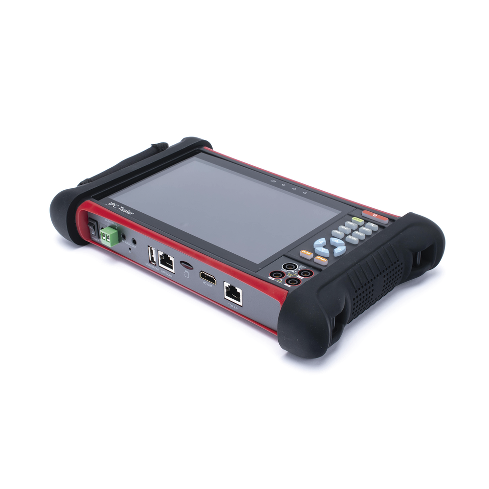 Android Video Tester with 7" LCD Screen for IP ONVIF / HD-TVI 8MP (TurboHD) / Analog, ONVIF, Wi-Fi, IP Scanner, Wi-Fi, HDMI Input/Optical Power Meter