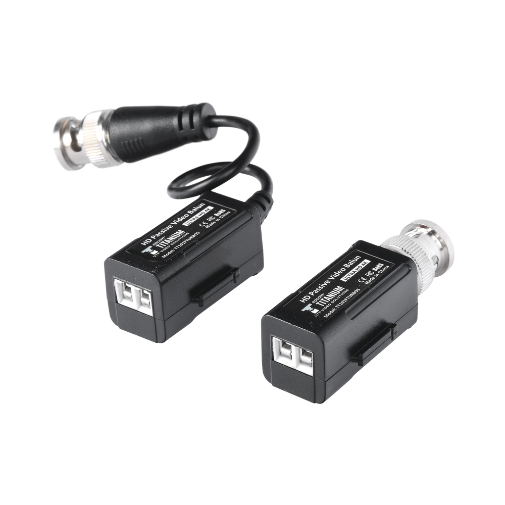 Transceiver Kit (Baluns) with SCREW TYPE TERMINALS, 4K Resolution, Shielded COAXIAL Flexible Cable / COAXITRON / AUDIO BY COAXITRON / OSD Menu / 100% COPPER Connector / PREMIUM Quality