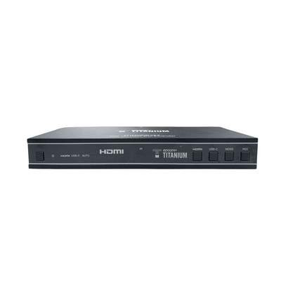 Controlador de Video Wall HDMI 4K60Hz 2x2, con RS232, salida de audio L/R, soporta rotación de 180°