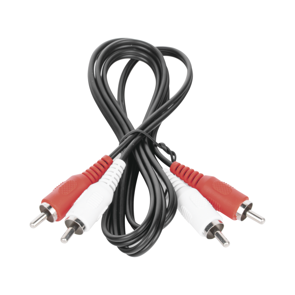 1 meter long RCA male to male cable, for audio and video applications optimized for HD