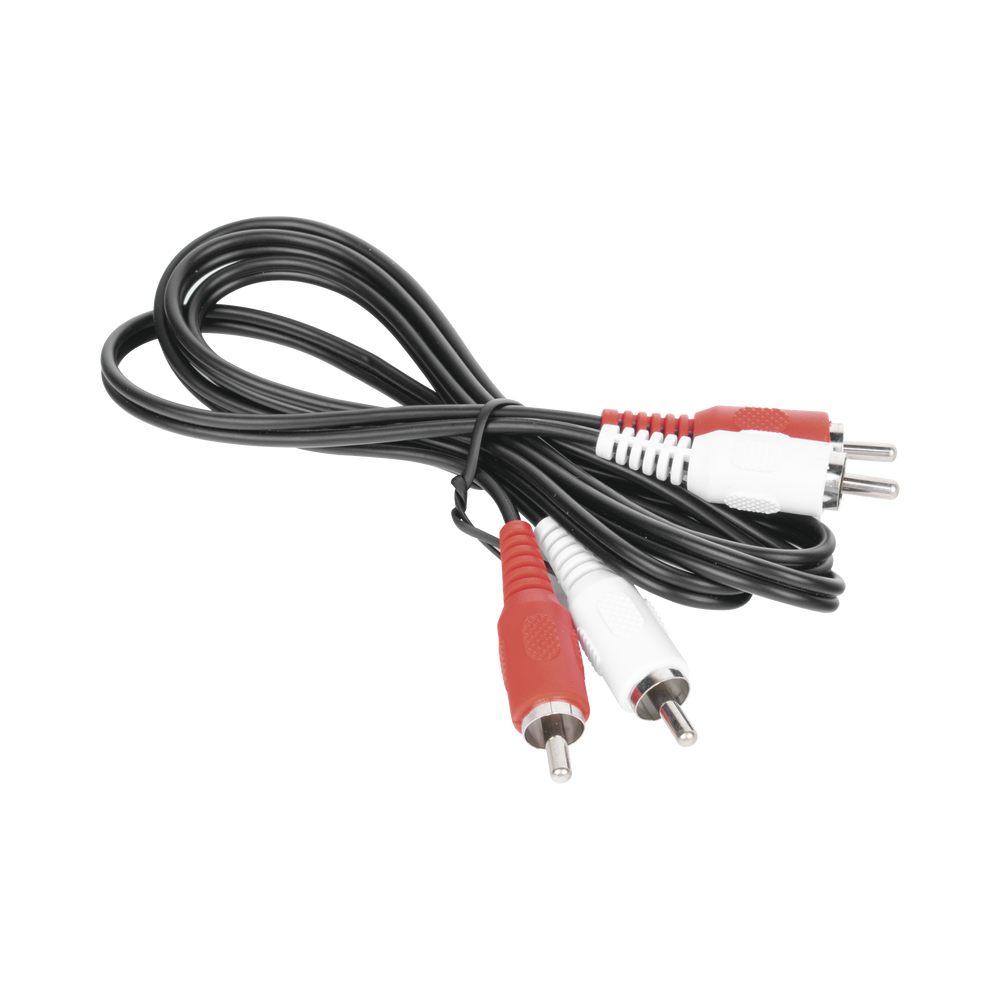 1 meter long RCA male to male cable, for audio and video applications optimized for HD