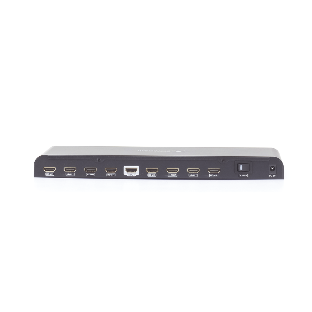 Divisor HDMI de 1 entrada a 8 salidas 4K x 2K @ 30 Hz soporta 3D