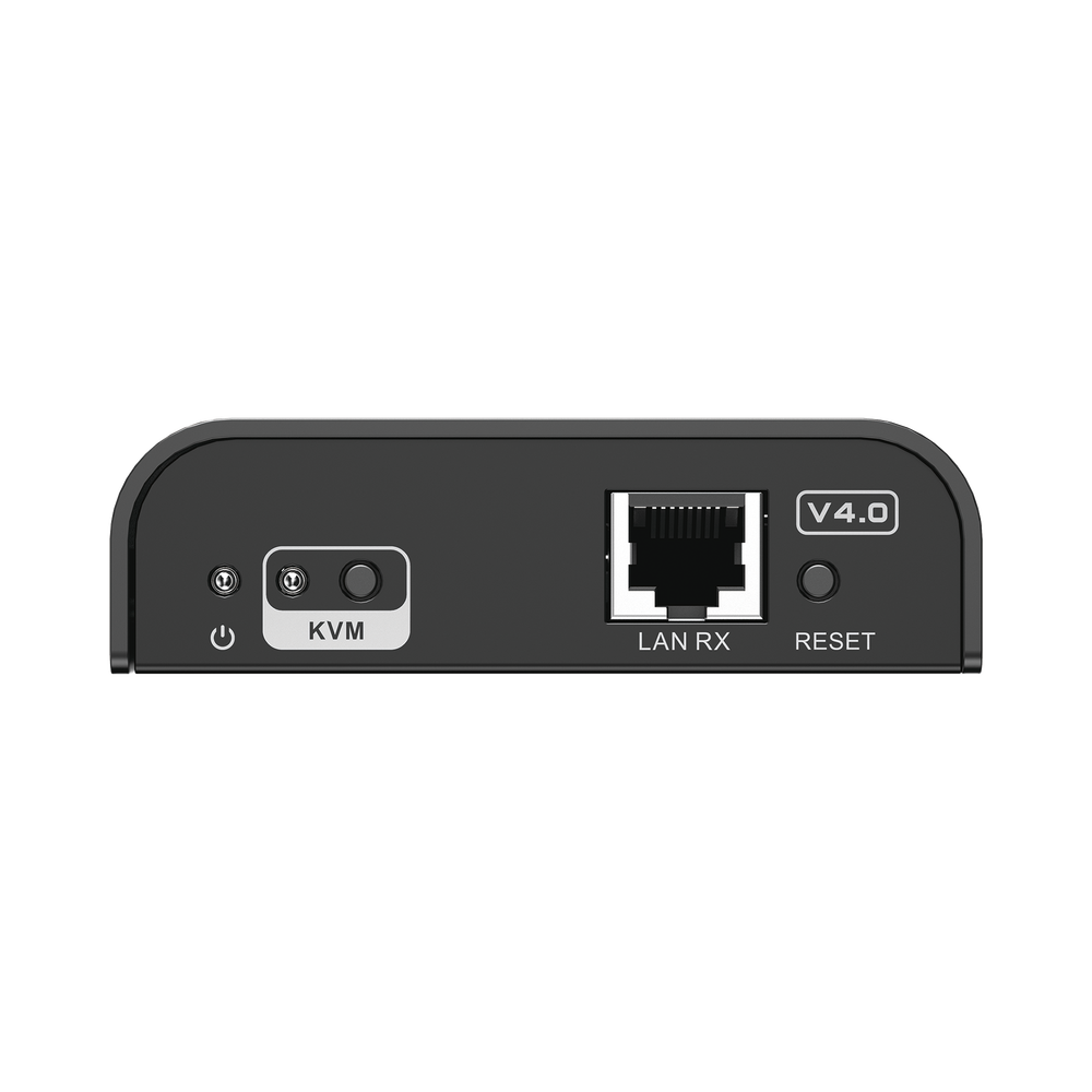 Receptor Compatible para Kits TT373KVM4.0 / Resolución 1080P @ 60 Hz/ Soporta STP y UTP CAT5/5E/6 / Control IR / Compatible con Switch Gigabit para control KVM múltiple.