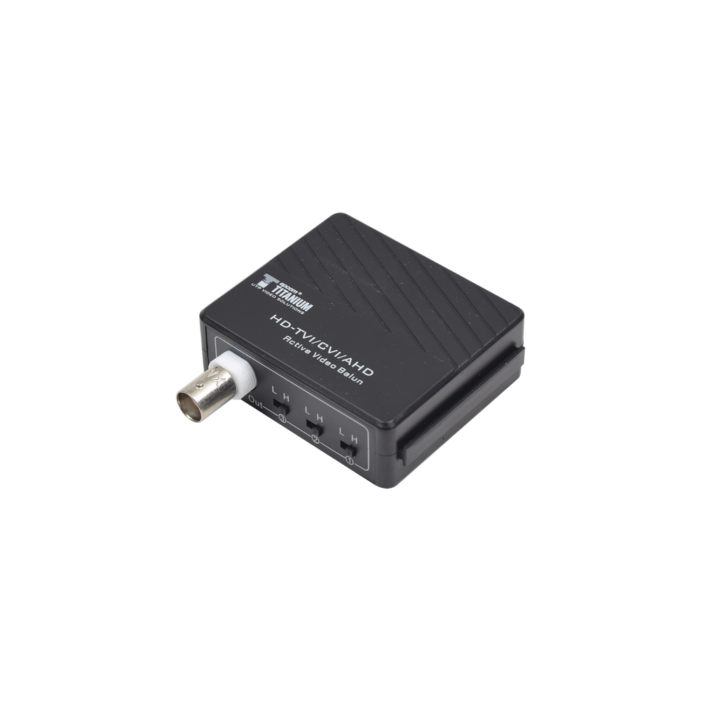 (TRANSCEPTOR) RECEPTOR DE VIDEO ACTIVO DE LARGO ALCANCE / 400 Metros con RECEPTOR ACTIVO TT4501T / Resolución 2 MP / Compatible con cámaras HD-TVI/CVI/AHD/CVBS / Protección Interconstruida contra sobretensión.