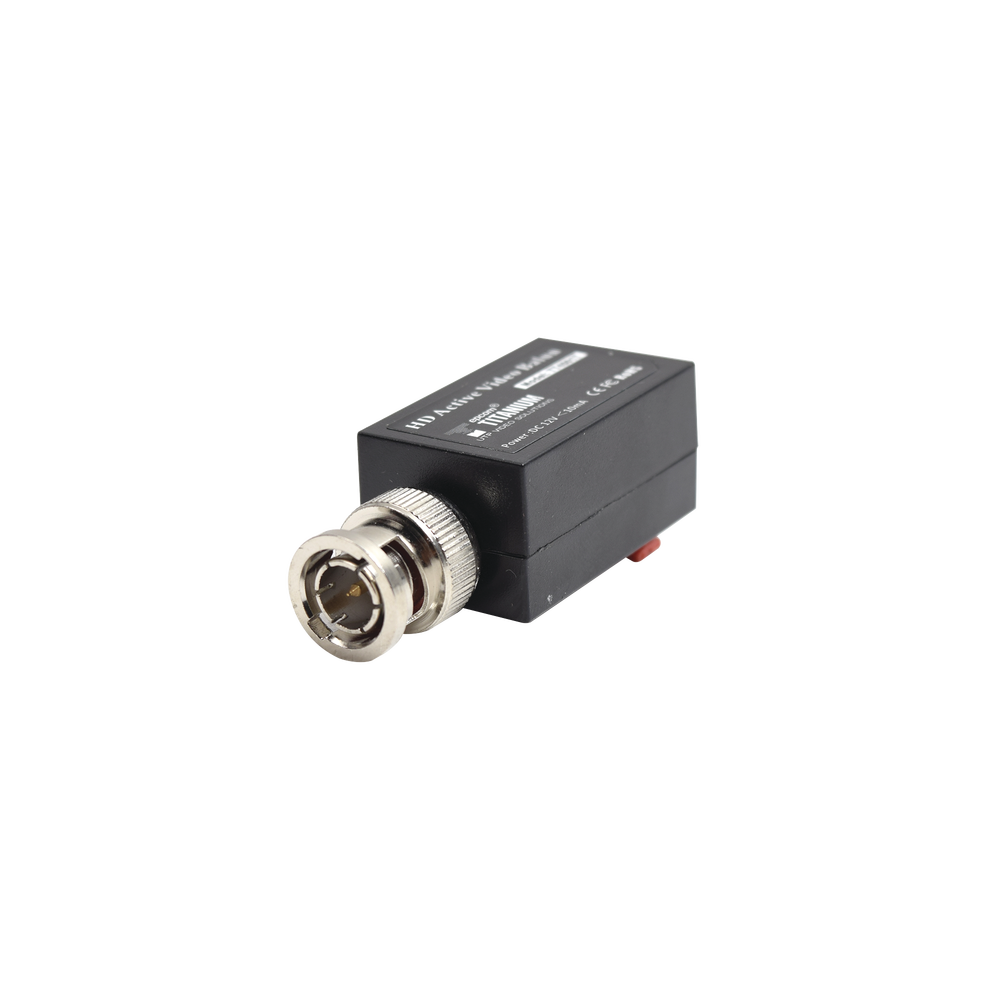 (TRANSCEPTOR) TRANSMISOR DE VIDEO ACTIVO DE LARGO ALCANCE / 400 Metros con RECEPTOR ACTIVO TT4501R / Resolución 2 MP / Compatible con cámaras HD-TVI/CVI/AHD/CVBS / Protección Interconstruida contra sobretensión.
