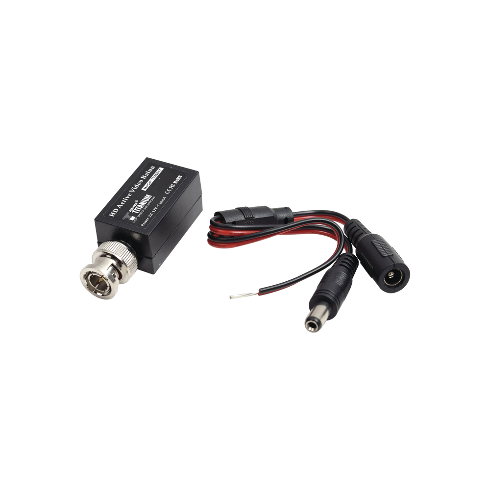 (TRANSCEPTOR) TRANSMISOR DE VIDEO ACTIVO DE LARGO ALCANCE / 400 Metros con RECEPTOR ACTIVO TT4501R / Resolución 2 MP / Compatible con cámaras HD-TVI/CVI/AHD/CVBS / Protección Interconstruida contra sobretensión.