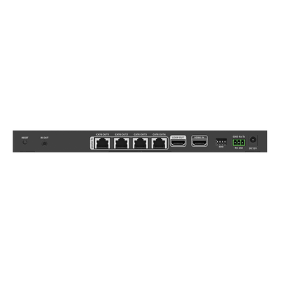 Kit Divisor y Extensor HDMI / Divide 1 Fuente HDMI a 4 Pantallas / Extiende la señal HDMI hasta 70 m / Resolución 4K @ 6