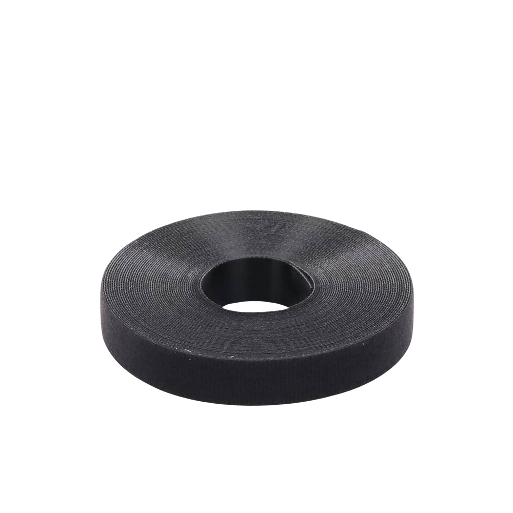 Kit de 10 Rollos de Cinta de Contacto, de 10.66 m de largo y 19.1 mm de ancho c/u, Color Negro