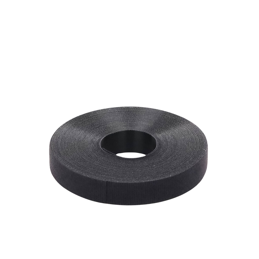 Kit de 10 Rollos de Cinta de Contacto, de 10.66 m de largo y 19.1 mm de ancho c/u, Color Negro