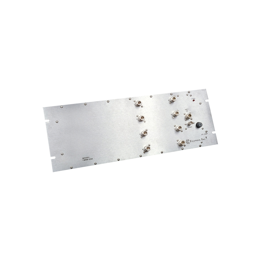 Multiacoplador UHF, 400-512 MHz, 8 puertos, 40 MHz, 0-18 dB de Ganancia.