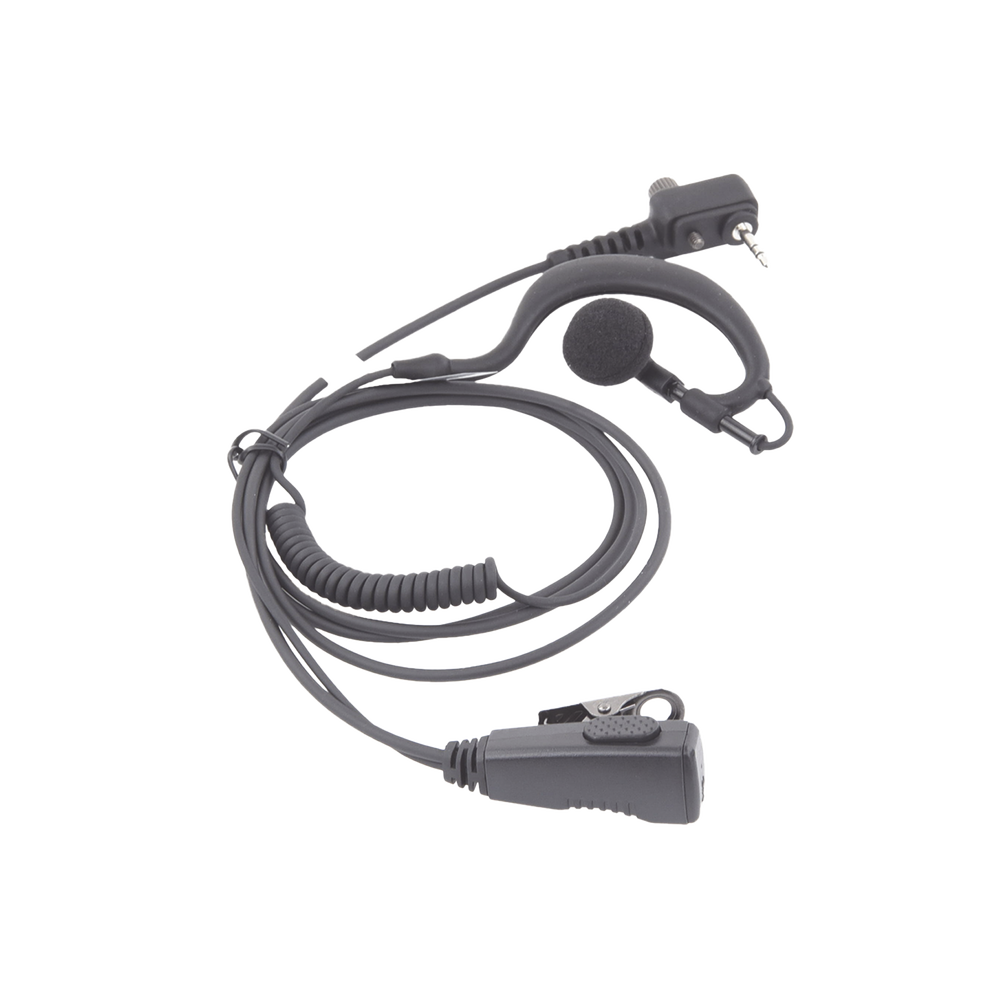 Lavalier Microphone with Adjustable Earpiece for HYT TC320 Series