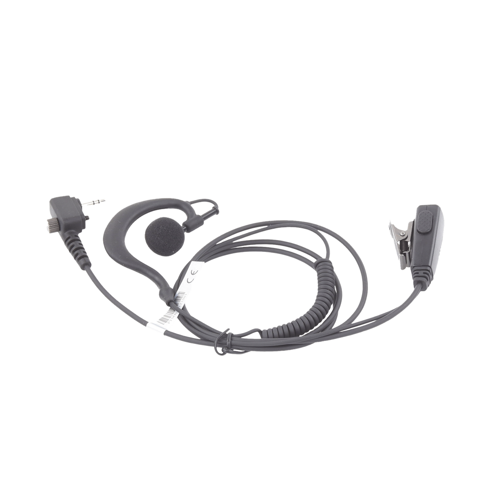 Micrófono de Solapa con Audífono Ajustable al oído. Para HYT SERIE TC320