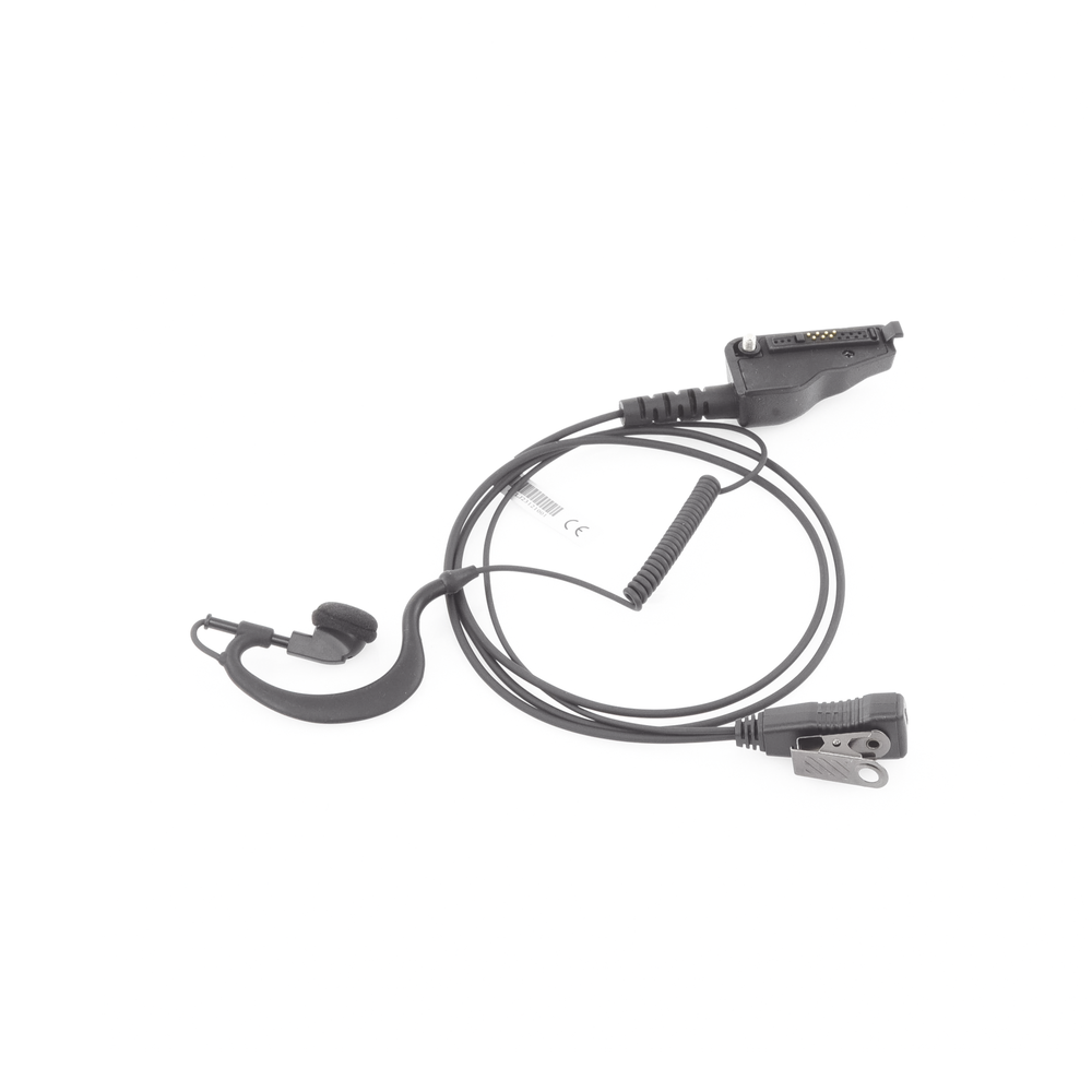 Earhook Headset Microphone for KENWOOD TK480, TK2180, NX-200, 410