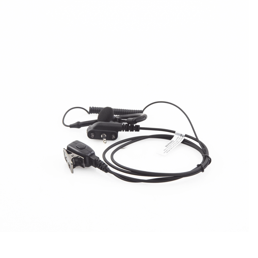 Micrófono de solapa con auriculares de gancho en forma de G para VERTEX VX160/231/180/210/400