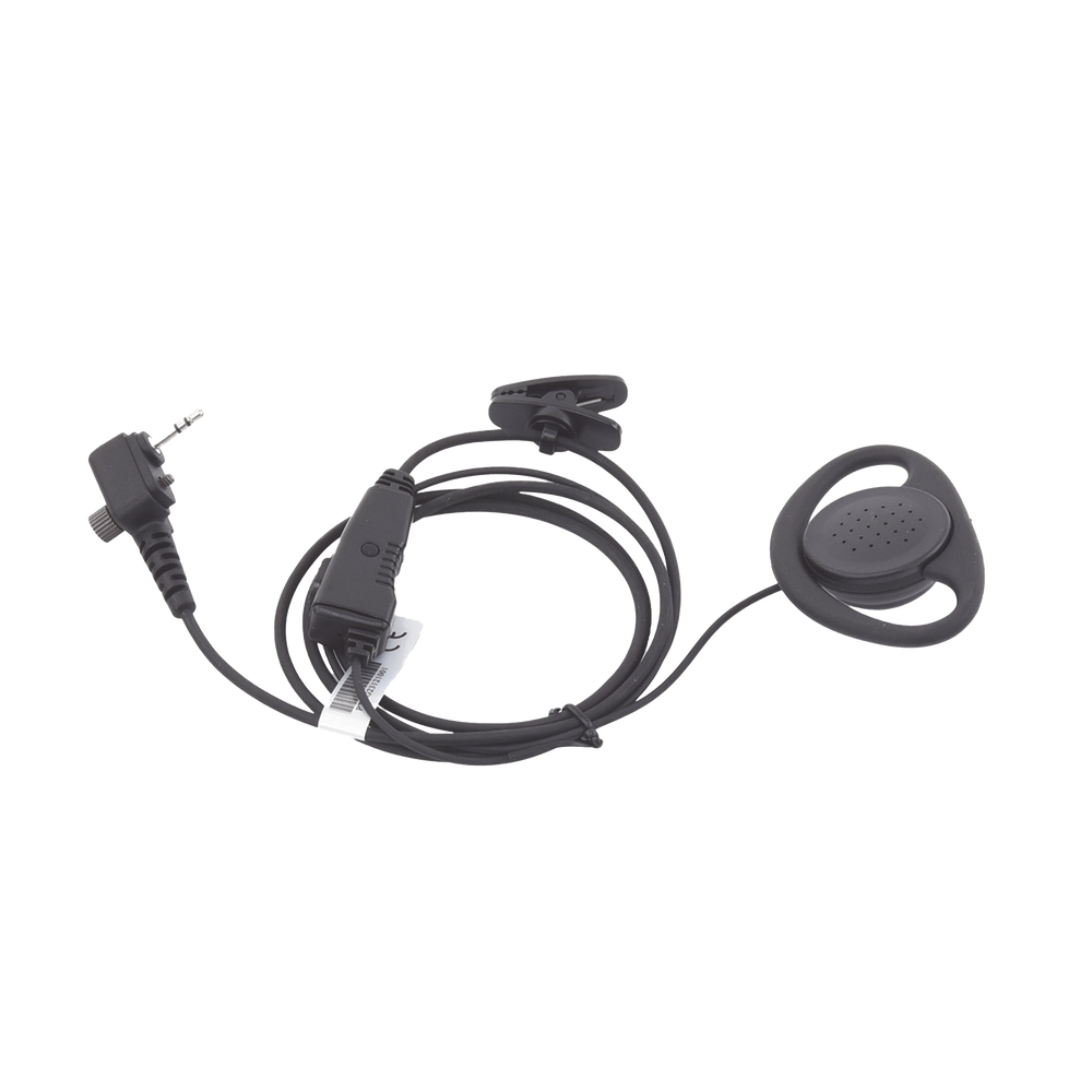 (PTE-160N H04) Mic de solapa con auricular de gancho de HYTERA TC320/1688