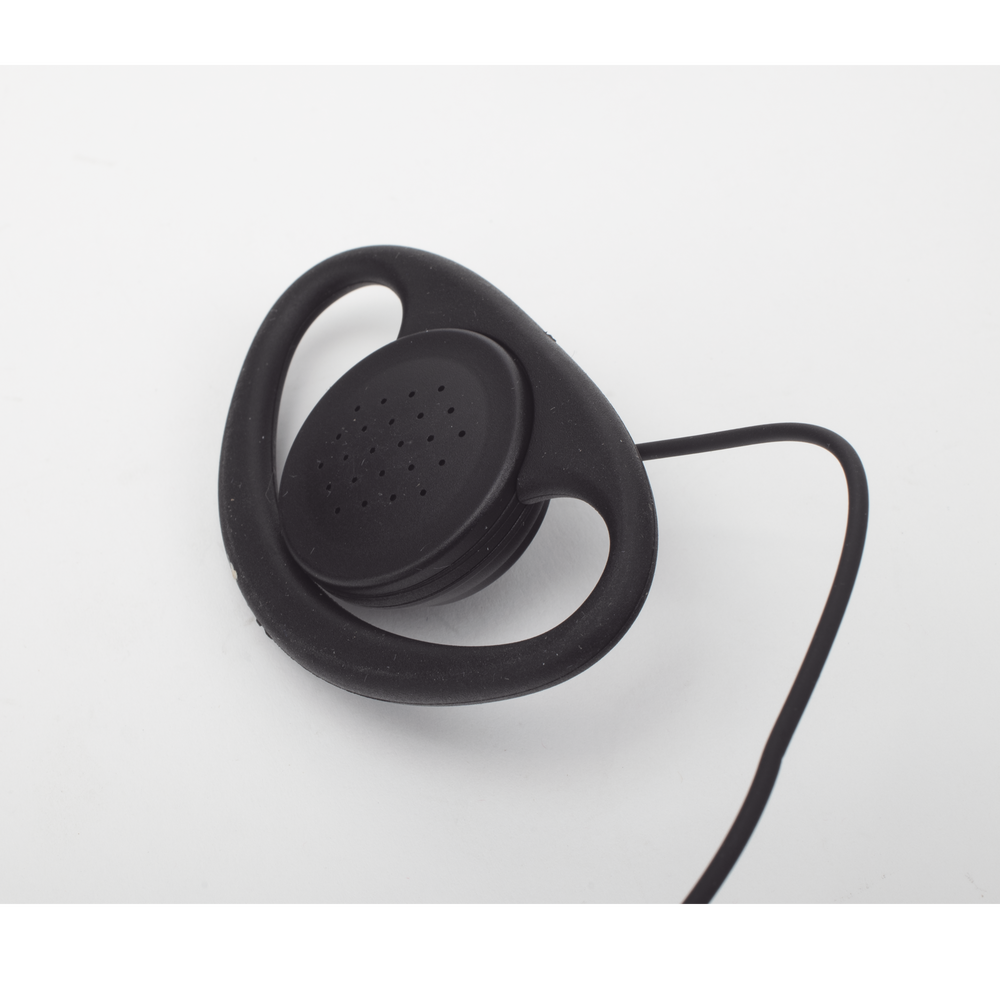 D-shaped earhook lapel microphone for Motorola GP300/SP50/P1225/PRO315/MAGONE/EP450/EP350 radios