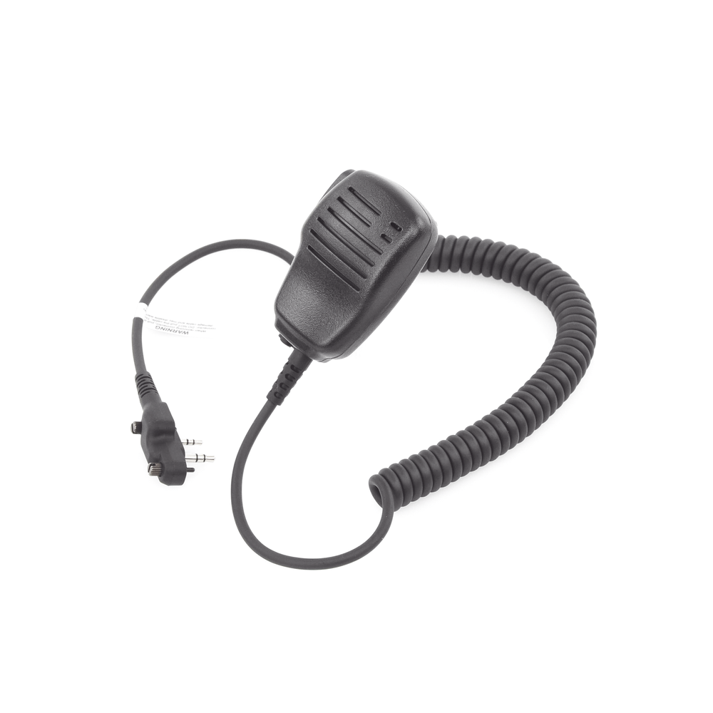 Small and lightweight microphone-horn for ICOM IC-F4003/4013/2000/4021/4031/4103//4210/4230/IC-F11/ 14/ 3021/ 3013/ 3103/ 3003, IC-F1000/2000, attaches to the equipment with screws