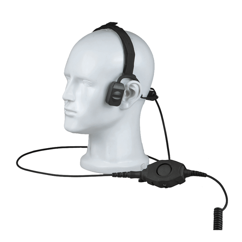 Auriculares de conducción ósea para radios Kenwood TK3230/3000/3402/3312/3360/3170,NX240/340/220/320/420