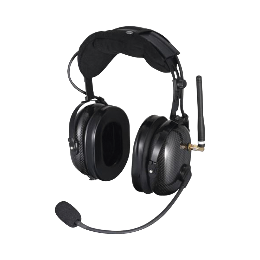 Auriculares con cancelación de ruido de 28 dB, radio de dos vías integrado, UHF, 400-480 MHz