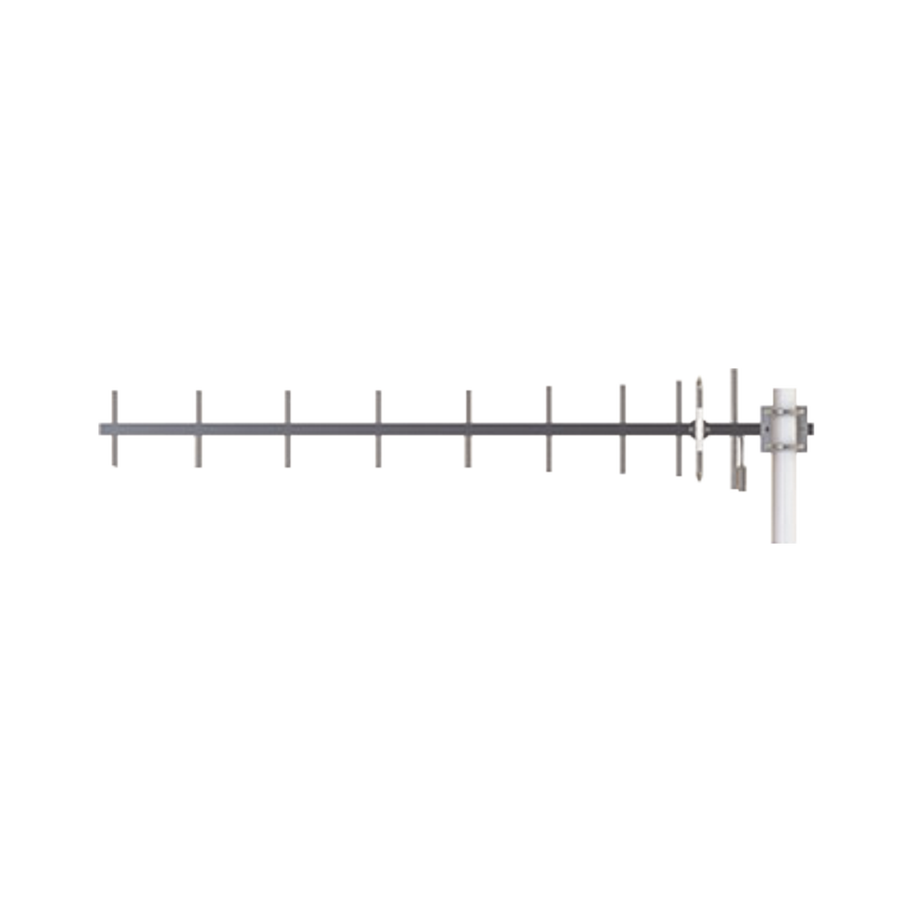 Outdoor Yagi antenna for 14 elements, frequency 824-896 MHz, gain 16 dBi, N-female connector.