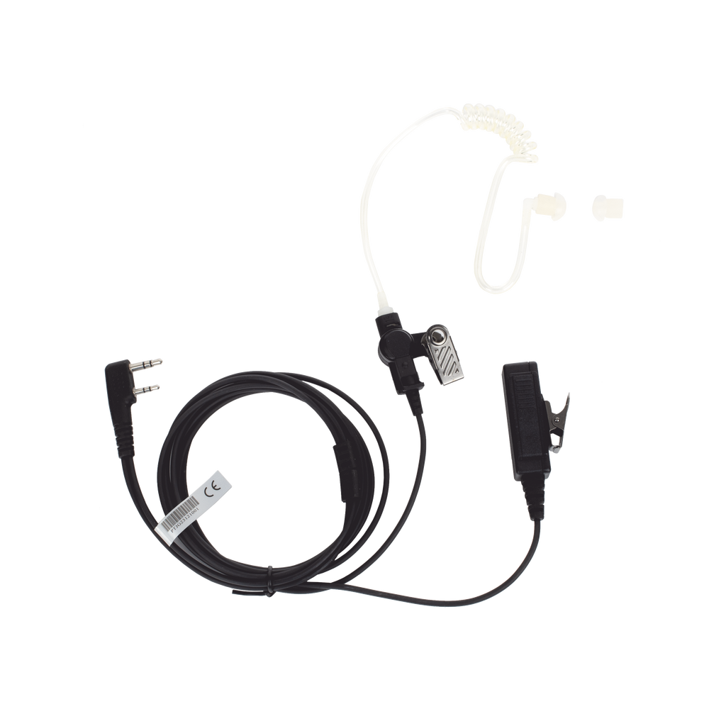2-wire Lapel Microphone for Kenwood TK3230/3000,NX240/340/220/320/420, TKD240/340