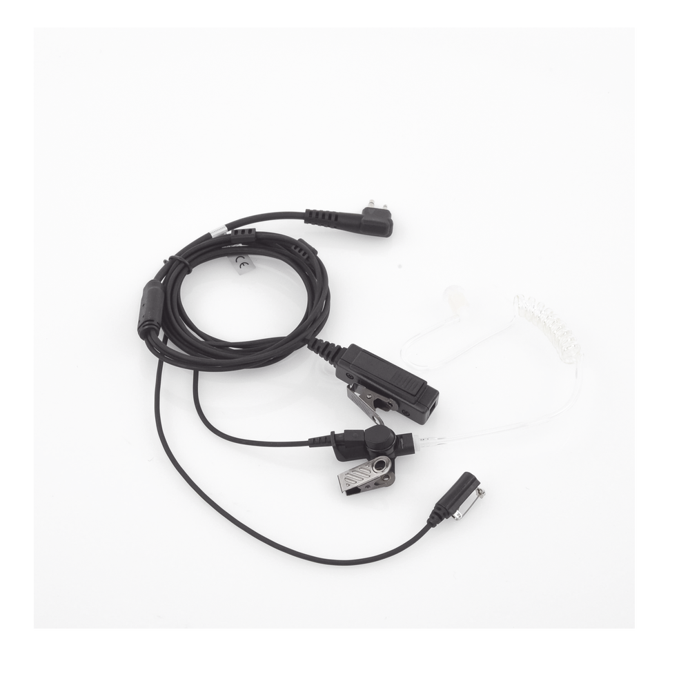 3-wire lavalier microphone for HYT TC-500/ 518/ 600/ 610/ 700 and Motorola GP300/ SP-50/ P1225/ PRO3150/ MAG ONE/EP450/ EP350