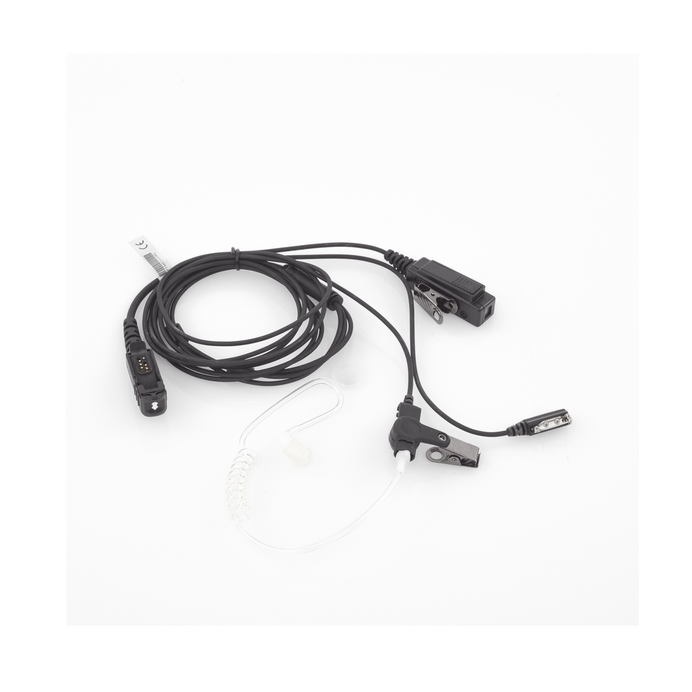 3-wire lavalier microphone for MOTOROLA MOTOTRBO SLIM DP2400/2600, XPR3300/3500, DP3441, XiR P6600/P6620/E8608/E8600, DEP550/570, DGP8050 ELITE, XiR E8600/E8606, TETRA:MTP3100/3250.