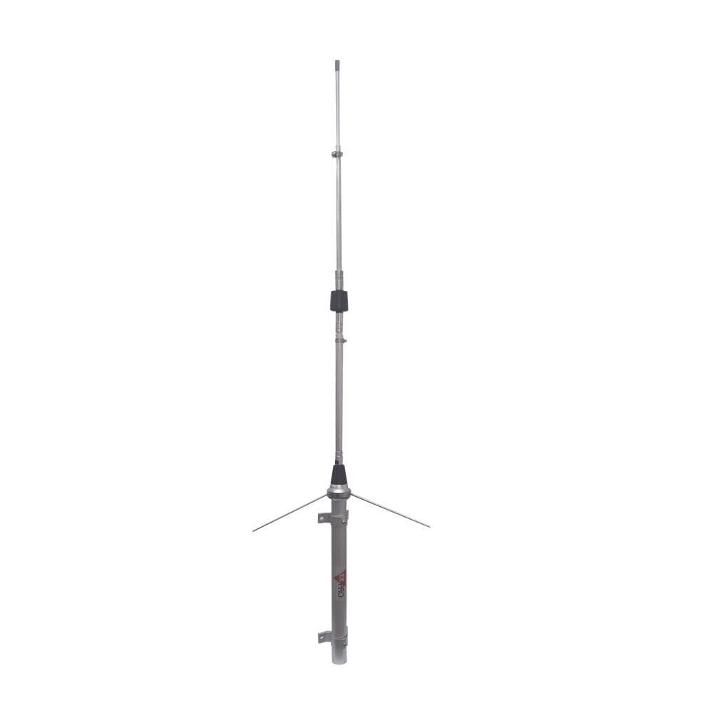 Antena base UHF, rango de frecuencia 406-512 MHz