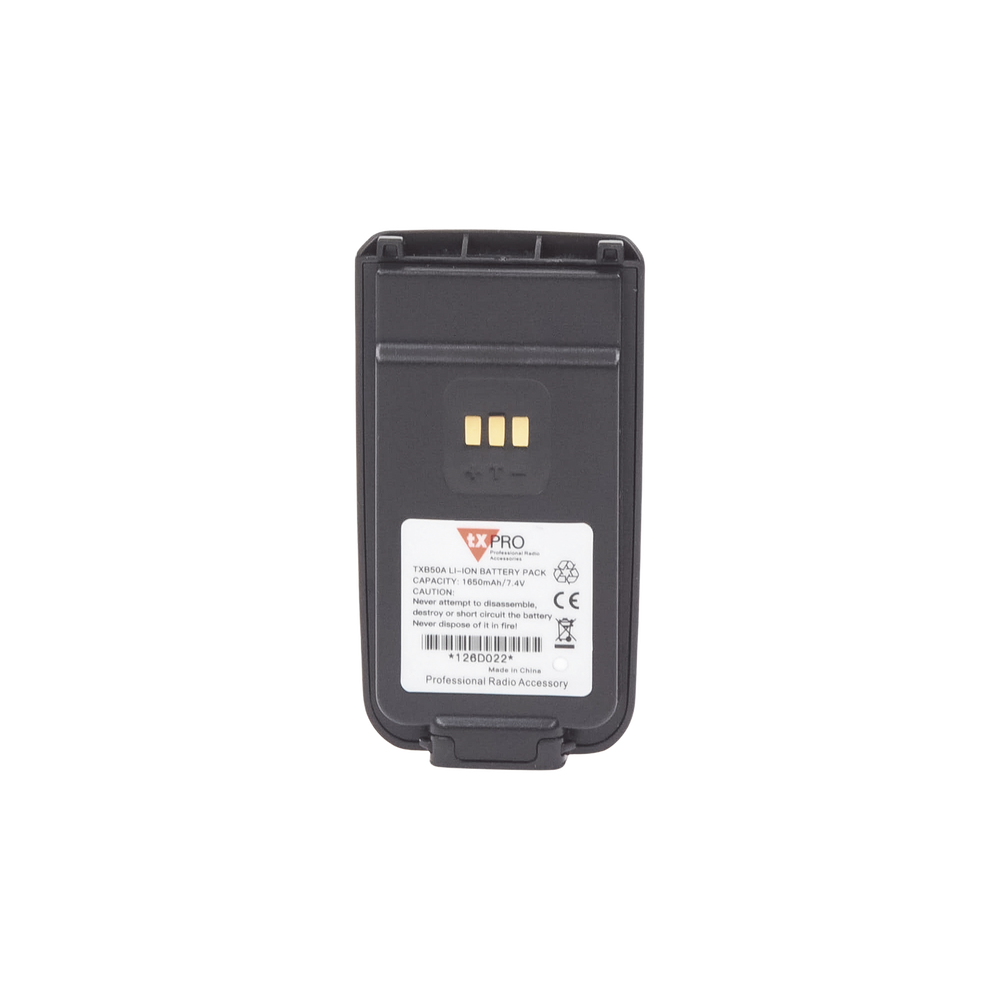 1650mA Battery for TXR50A4G / TXR59A4G Radios