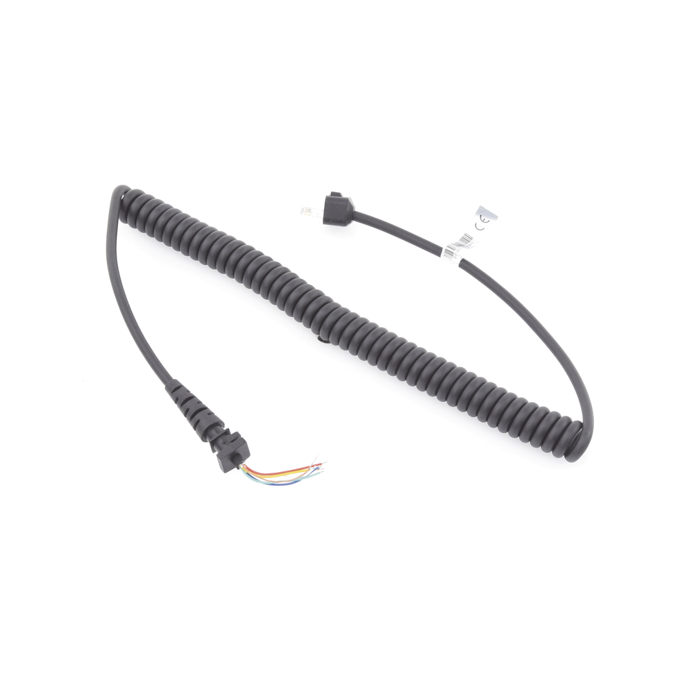 Microphone cable for Motorola 8-pin mobile radios, also compatible with TX1000