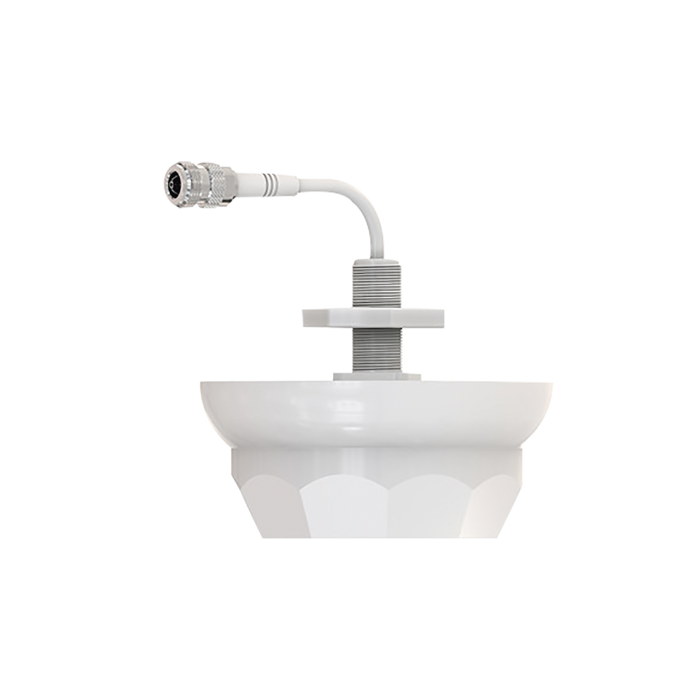 Dome antenna, frequency (2.4 GHz), 3 dBi gain, N-female connector, perfect for office or building