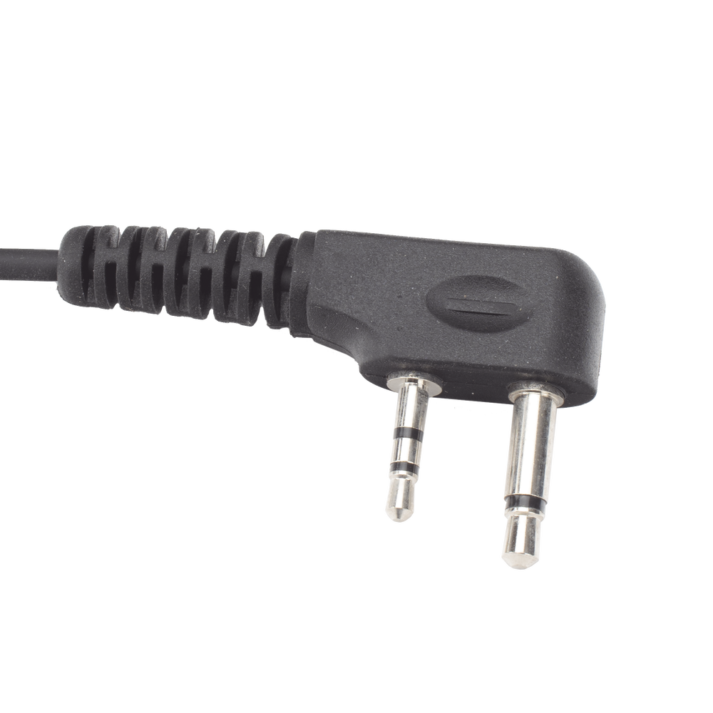 Lavalier microphone with transparent acoustic tube for ICOM IC-F11/ 14/ 3021/ 3013/ 3103/ 3003/ 1100D/2100D