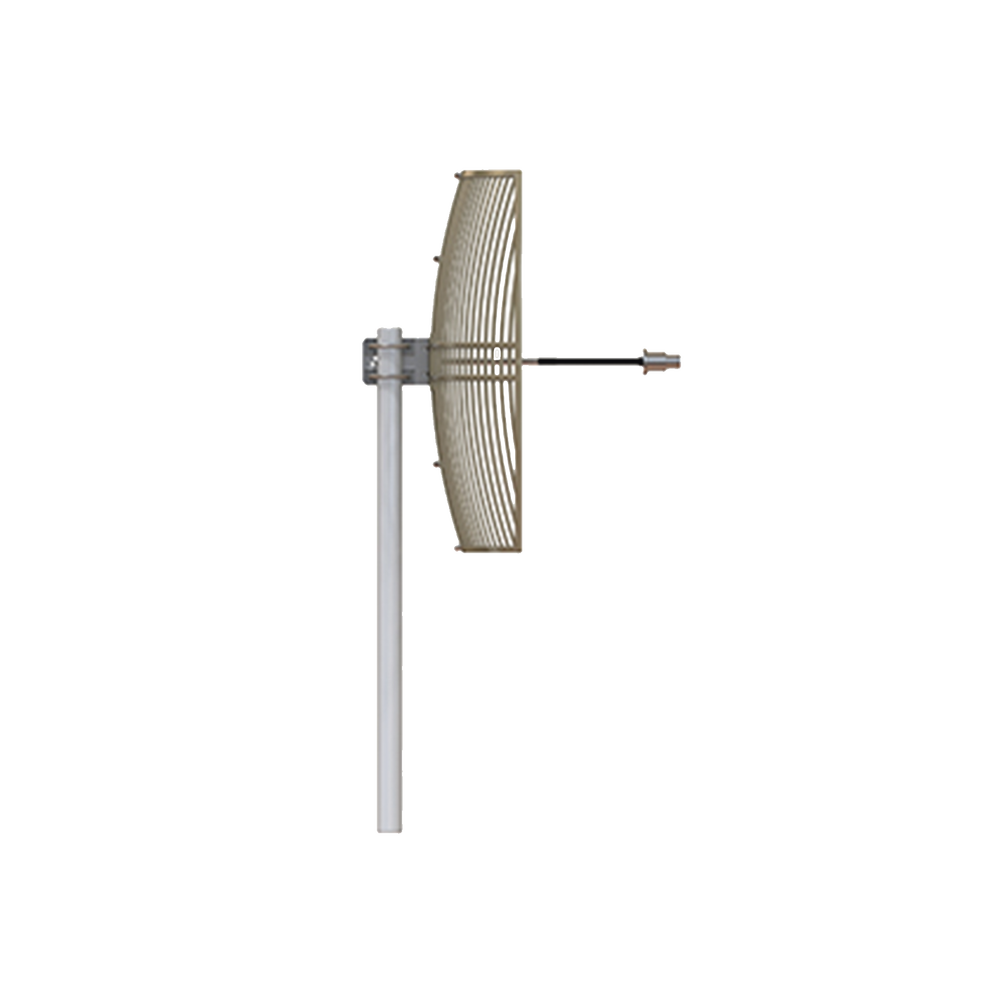 Directional grid antenna 5.7 - 5.8 GHz 30 dBi Dimensions 90 x 60 x 38 cm / Weight 4.5 kg