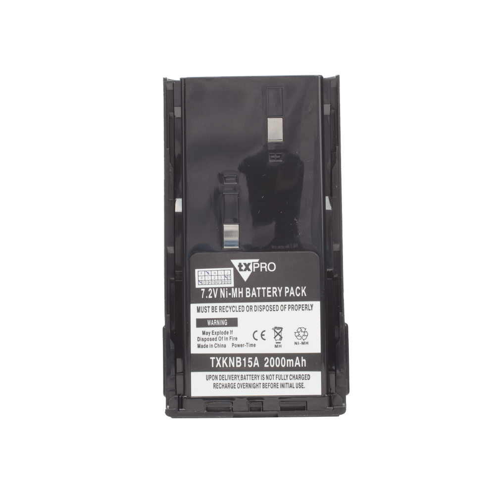 Ni-MH 2000 mAh battery. For Kenwood TK2100, TK3100, TK2102 (A), TK3102 (A) radios