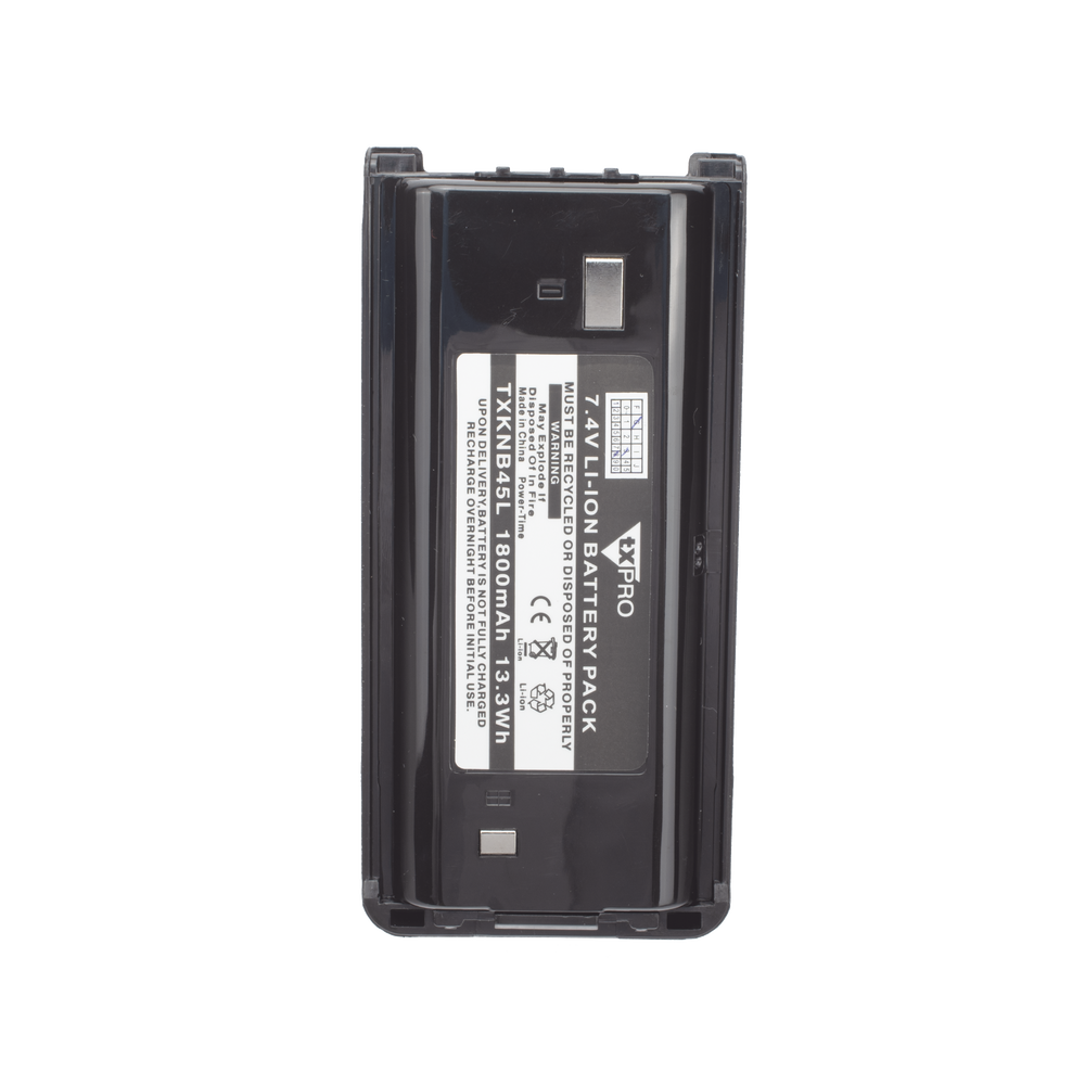 Li-lon battery, 1800 mAh 7.4V, for TK 2202 2202L 3202 3202L 2212 2212L 2302 3302 radios